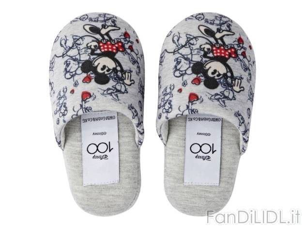Pantofole da bambina Minne Mouse, Frozen , prezzo 4.99 EUR