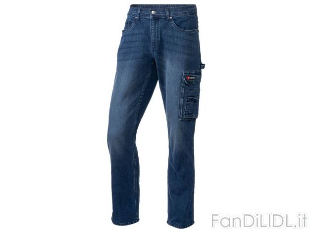 Pantaloni in jeans da lavoro per uomo , prezzo 19.99 EUR