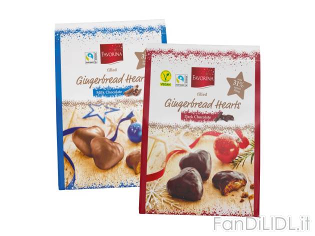 Cuori di pan speziato con ripieno all’albicocca , prezzo 1.99 EUR 
Cuori di pan ...
