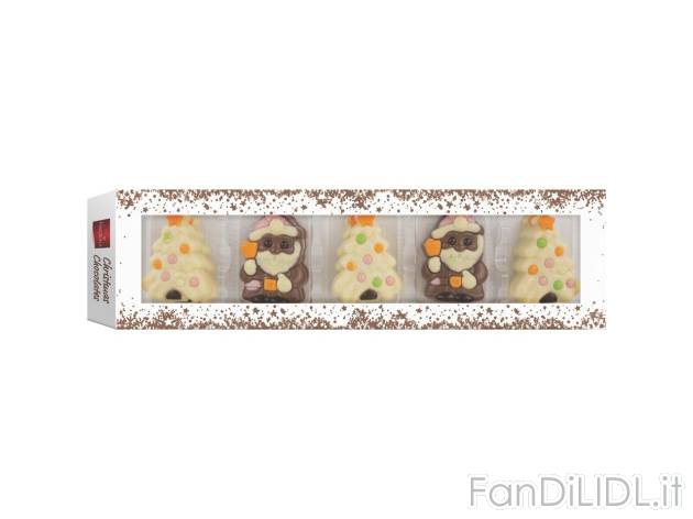 Figure natalizie di cioccolata , prezzo 2.79 EUR