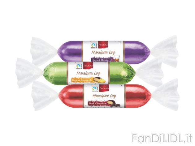 Marzapane ricoperto di cioccolato , prezzo 1.49 EUR 
Marzapane ricoperto di cioccolato ...