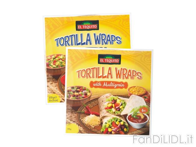 Tortilla di frumento , prezzo 1.49 EUR 
Tortilla di frumento 
- Ai cereali o integrale
- ...