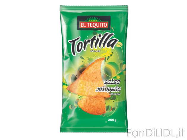 Tortilla Chips di farina di mais , prezzo 0.99 EUR 
Tortilla Chips di farina di ...