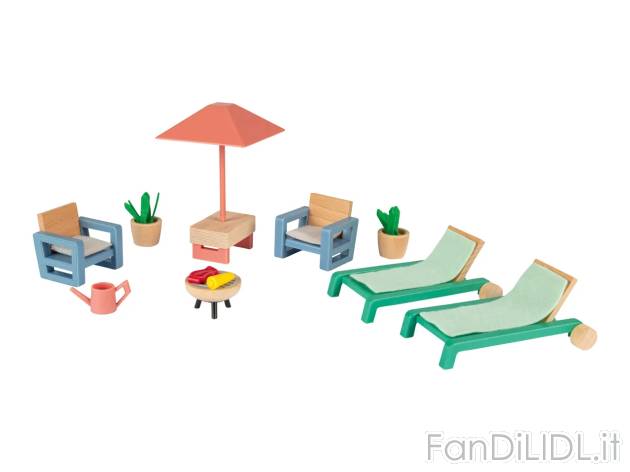 Set mobili in miniatura o set personaggi , prezzo 5.99 EUR 
Set mobili in miniatura ...