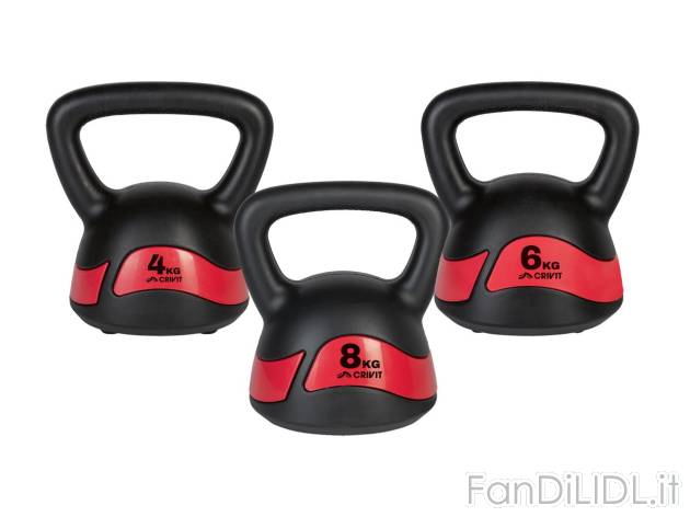 Peso Kettlebell , prezzo 8.99 EUR 
Peso Kettlebell Coupon - 4, 6 o 8 kg 
- Con ...