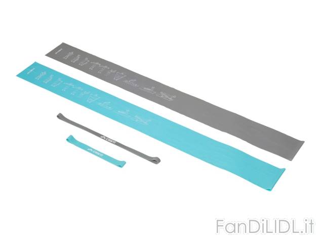 Set fasce elastiche , prezzo 3.99 EUR 
Set fasce elastiche Coupon - 4 pezzi 
- ...