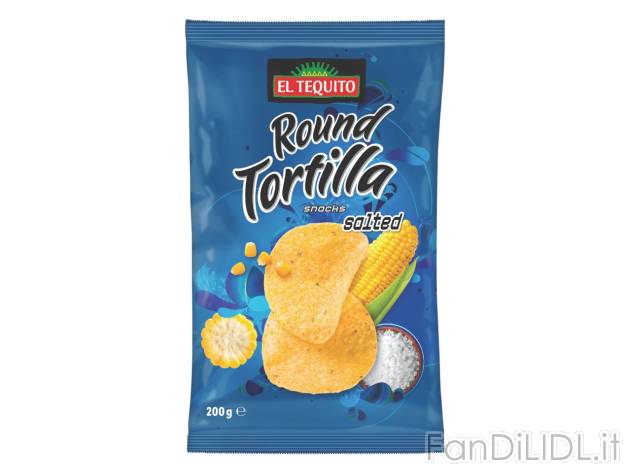 Patatine Round Tortilla , prezzo 0.99 EUR  
Patatine Round Tortilla  Nuovo!  
-  Salate