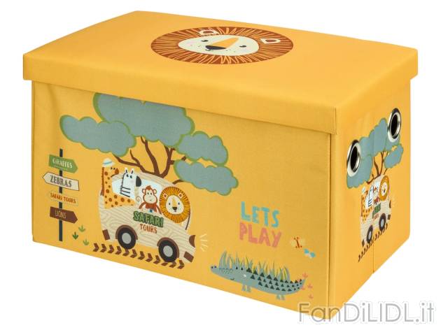 Box cassapanca per bambini , prezzo 12.99 EUR 
Box cassapanca per bambini 
- Dimensioni: ...