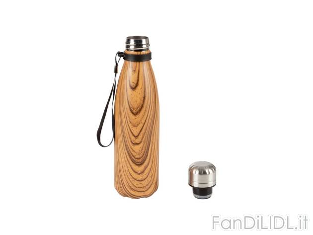 Borraccia termica , prezzo 6,99 EUR 
Borraccia termica 0,48 L 
- In acciaio inossidabile ...