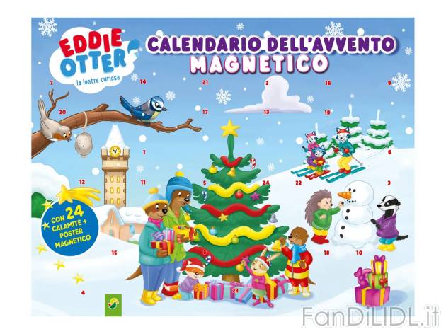 Calendario dell&#x27;avvento magnetico , prezzo 7,99 EUR 
Calendario dell&#039;avvento ...