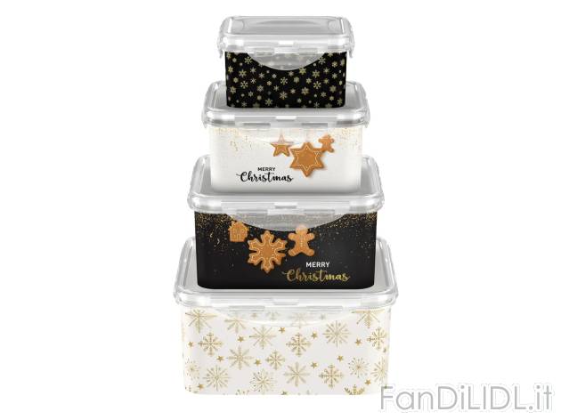 Contenitori salvafreschezza , prezzo 8,99 EUR 
Contenitori salvafreschezza 4 pezzi ...
