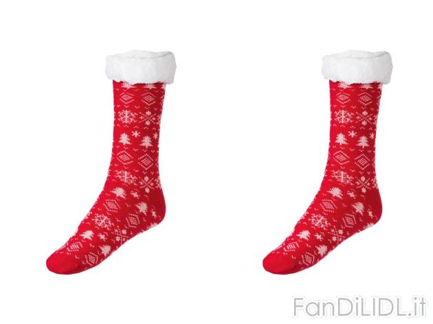 Calze antiscivolo natalizie da donna , prezzo 3.99 EUR