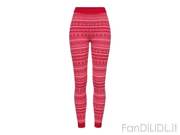 Leggings natalizi da donna , prezzo 9.99 EUR
