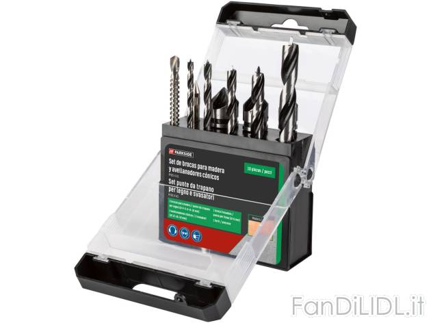 Set punte da trapano o set raspe e mole , prezzo 8.99 EUR 
Set punte da trapano ...
