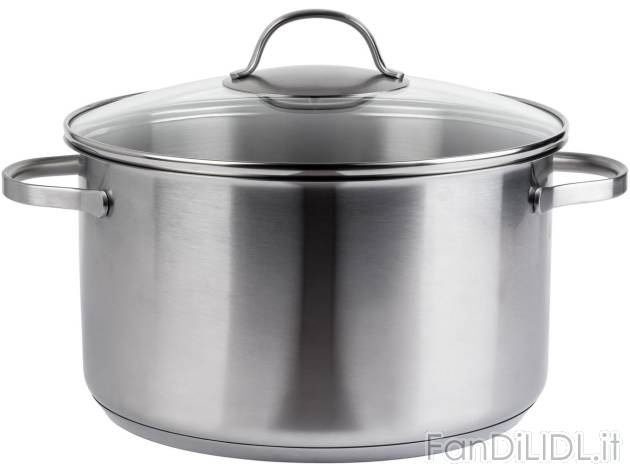 Pentola in acciaio con coperchio in , prezzo 19.99 EUR 
Pentola in acciaio con coperchio ...