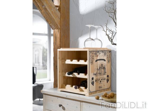 Scaffale porta bottiglie , prezzo 24.99 EUR 
Scaffale porta bottiglie Nuovo! 
- ...
