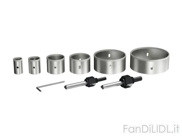 Set frese a tazza , prezzo 17.99 EUR 
Set frese a tazza 9 pezzi 
- Max. profondità ...