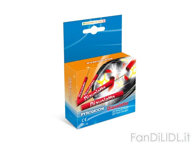 Petardi Flash “DIAVOLETTO” , prezzo 3.99 EUR