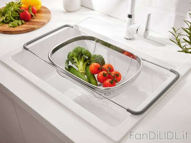 Scolatutto estensibile da lavello , prezzo 8.99 EUR 
Scolatutto estensibile da lavello ...