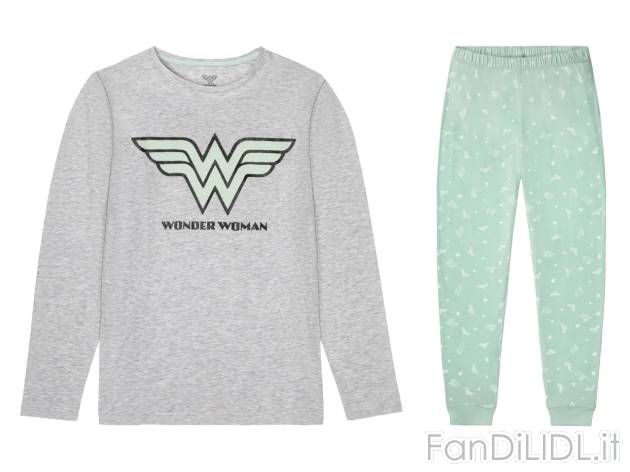 Pigiama da donna Wonder Woman, Barbie, , prezzo 11.99 EUR