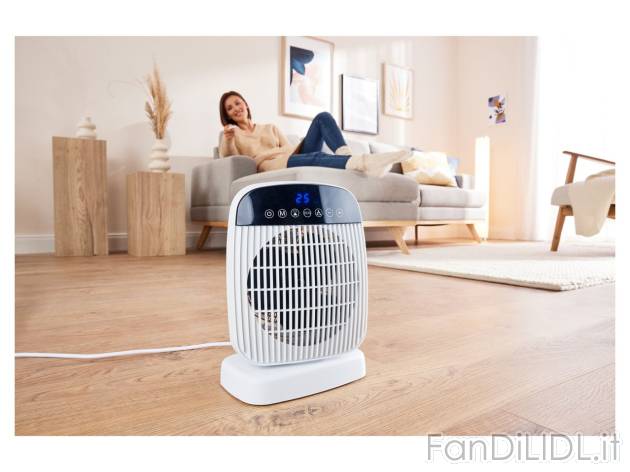 Termoventilatore , prezzo 24.99 EUR 
Termoventilatore 
- Con telecomando
- Temperatura ...