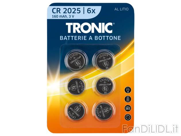 Batterie a bottone , prezzo 1.5 EUR
