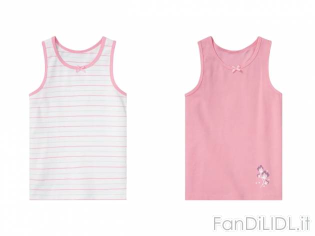 Canotta da bambina , prezzo 4.99 EUR 
Canotta da bambina 2 pezzi, Misure: 2-8 anni ...