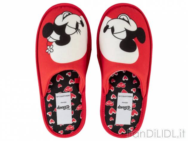 Pantofole da donna Disney , prezzo 4,99 EUR