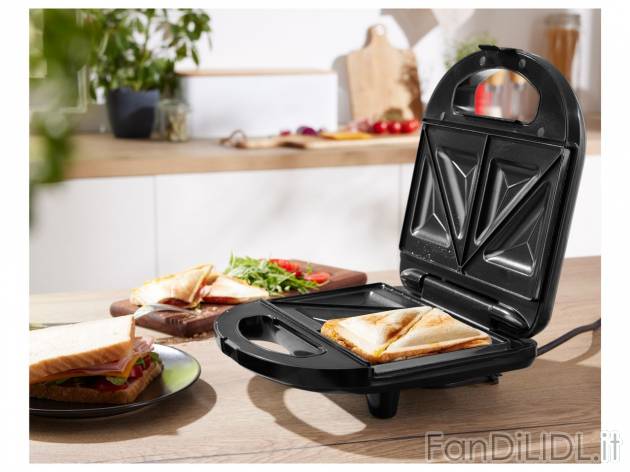 Tostiera , prezzo 12,99 EUR 
Tostiera 
- Piastre di cottura in alluminio con rivestimento ...