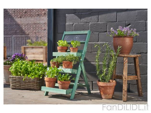 Scaffale in legno per fiori e piante , prezzo 14.99 EUR 
Scaffale in legno per ...