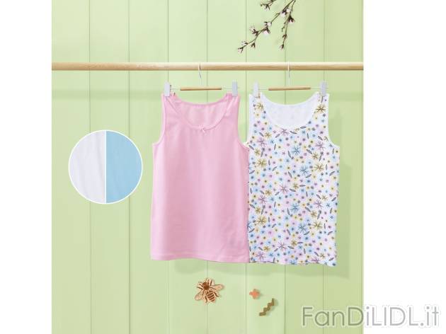 Canotta da bambina , prezzo 4.99 EUR 
Canotta da bambina 2 pezzi, Misure: 8-14 ...