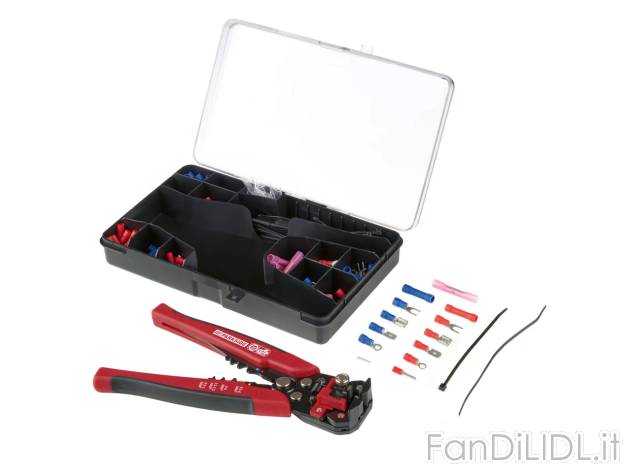 Set pinza crimpatrice , prezzo 7.99 EUR 
Set pinza crimpatrice Coupon - 231 pezzi ...