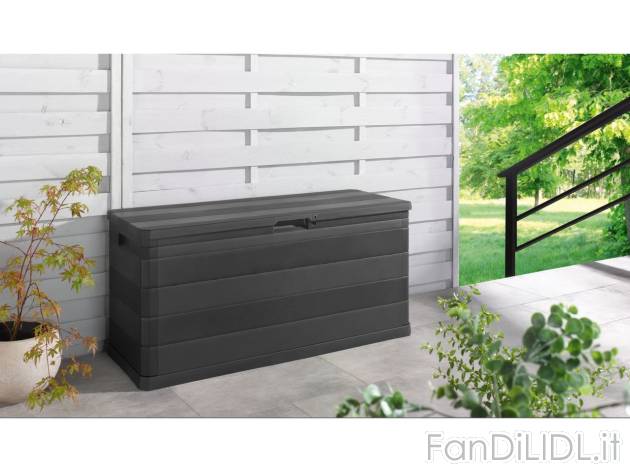 Box universale , prezzo 34.99 EUR 
Box universale 280 L 
- In 100% plastica riciclata
- ...