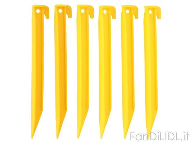 Picchetti per tenda , prezzo 2.99 EUR