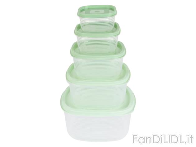 Set contenitori salvafreschezza , prezzo 2.99 EUR
