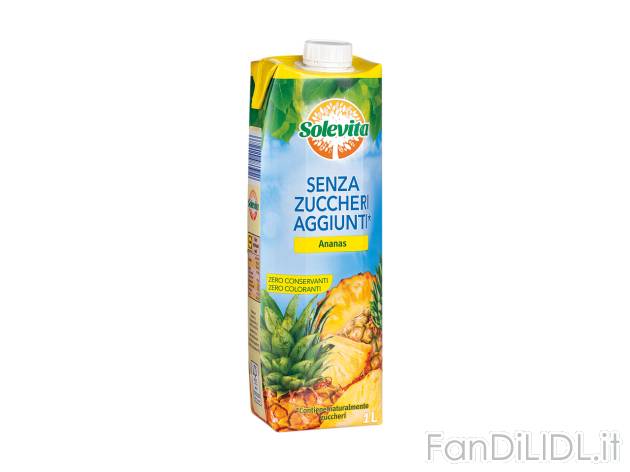 Bevanda ananas senza zuccheri aggiunti , prezzo 1.11 EUR