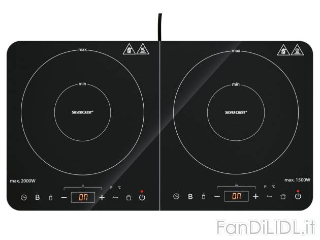 Doppia piastra ad induzione , prezzo 89 EUR
