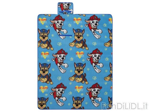 Coperta per pic-nic Paw Patrol, Peppa , prezzo 11.99 EUR