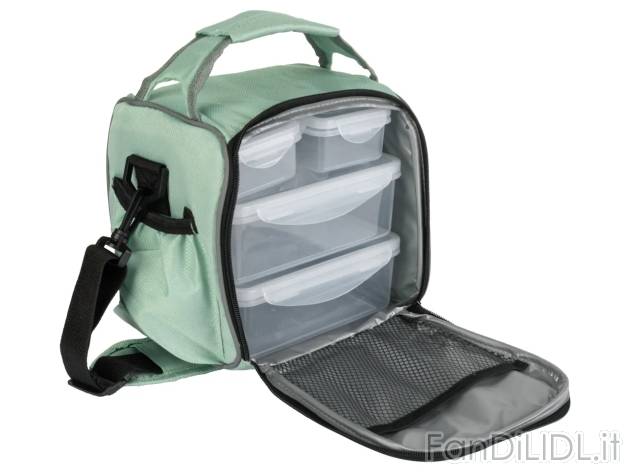 Borsa termica con portavivande , prezzo 9.99 EUR