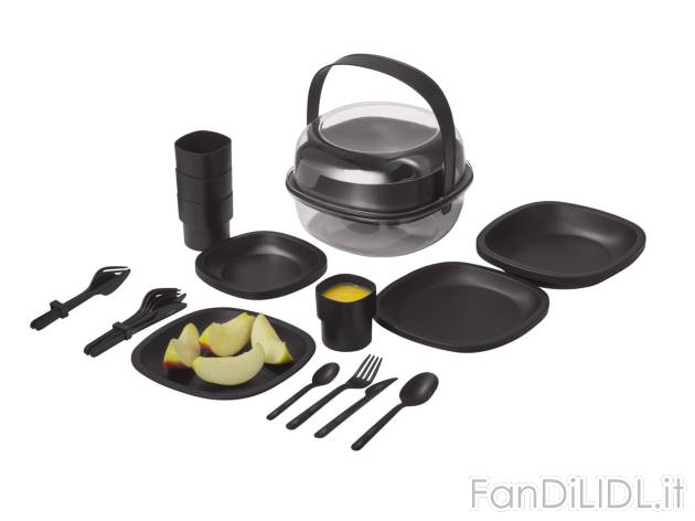 Set stoviglie da campeggio , prezzo 8.99 EUR