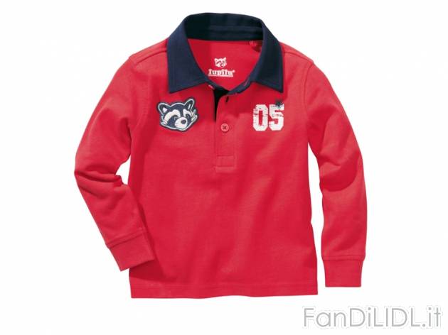 Polo da bambino Lupilu, prezzo 4,99 &#8364; per Alla confezione 
- Misure: 12 ...