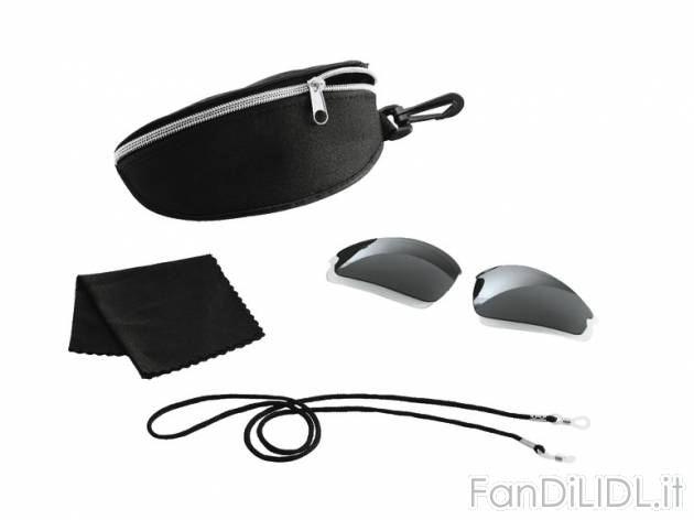 Occhiali sportivi Crivit Sports, prezzo 4,99 &#8364; per Alla confezione 
- ...