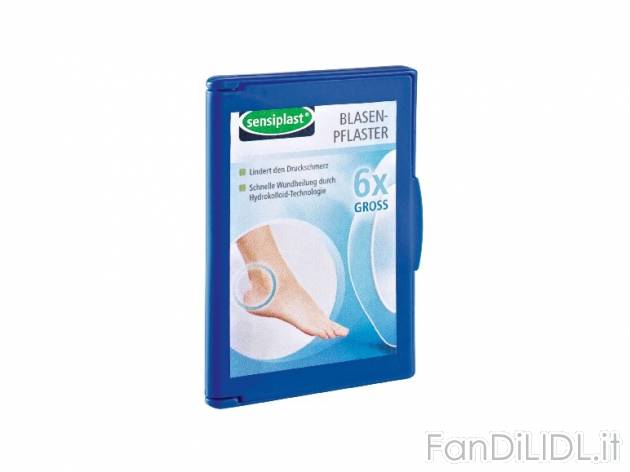 Cerotti per vesciche Sensiplast, prezzo 2,99 &#8364; per Alla confezione 
- ...