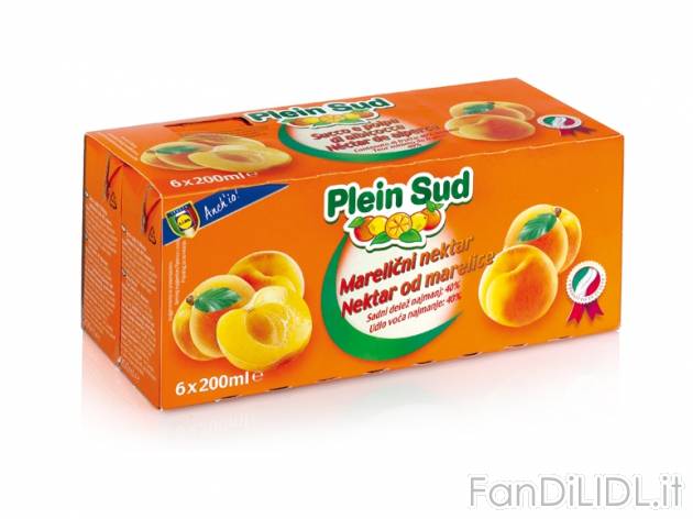 Succo e polpa di albicocca , prezzo 0,79 &#8364; per 800 g, 6x 200 ml EUR. 
- ...