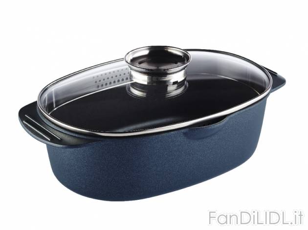 Rostiera con coperchio in vetro Ernesto, prezzo 24,99 &#8364; per Alla confezione ...