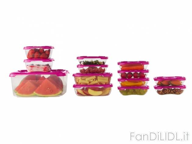 Set contenitori salvafreschezza Ernesto, prezzo 7,99 &#8364; per Al set 
- Per ...
