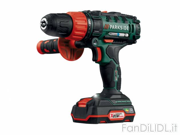 Trapano a percussione ricaricabile , prezzo 65.00 € 
- Interruttore on/off con ...