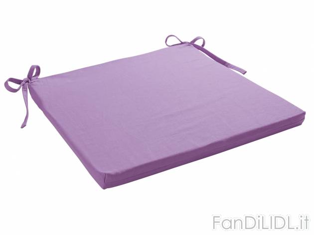 Cuscino per sedia 40x40 cm , prezzo 2.99 &#8364;  
-  In puro cotone
