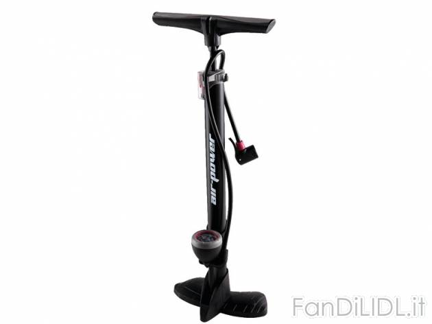 Pompa per bici Crivit Sports, prezzo 5,99 &#8364; per Alla confezione 
- Manometro ...