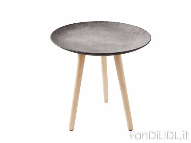 Tavolino Ø 44 cm , prezzo 14.99 &#8364; 
- Piano d&#8217;appoggio in effetto ...